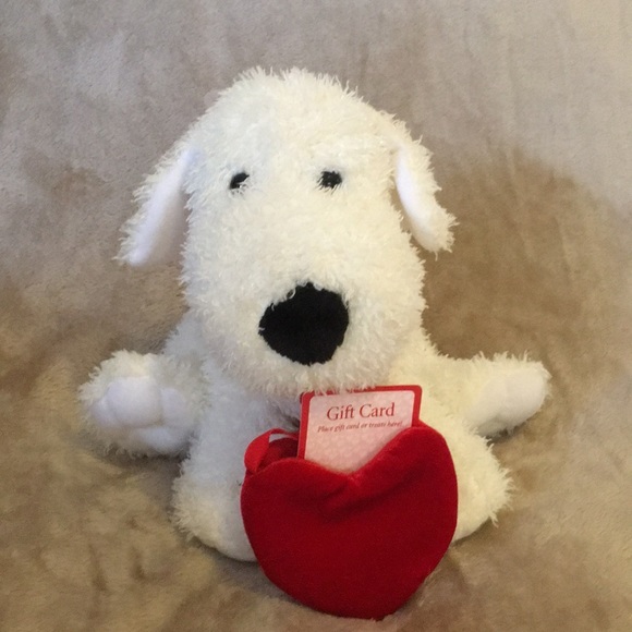 Hallmark Other - Hallmark White Valentine Puppy Dog